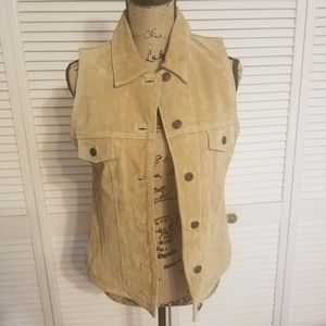 Brandon Thomas suede vest